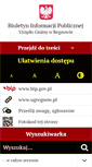 Mobile Screenshot of bip.ugregnow.pl